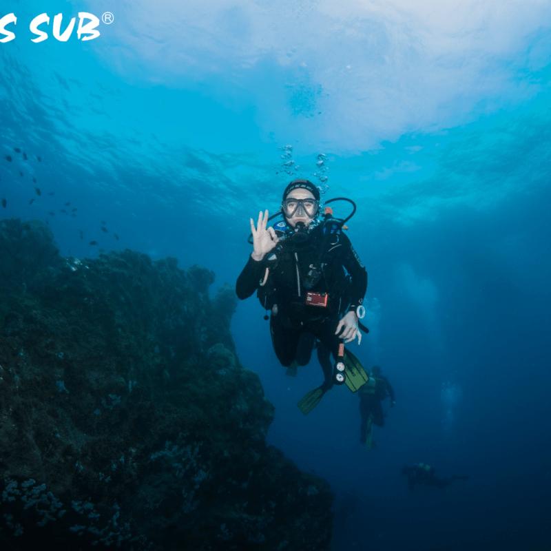 a man in a swimming pool