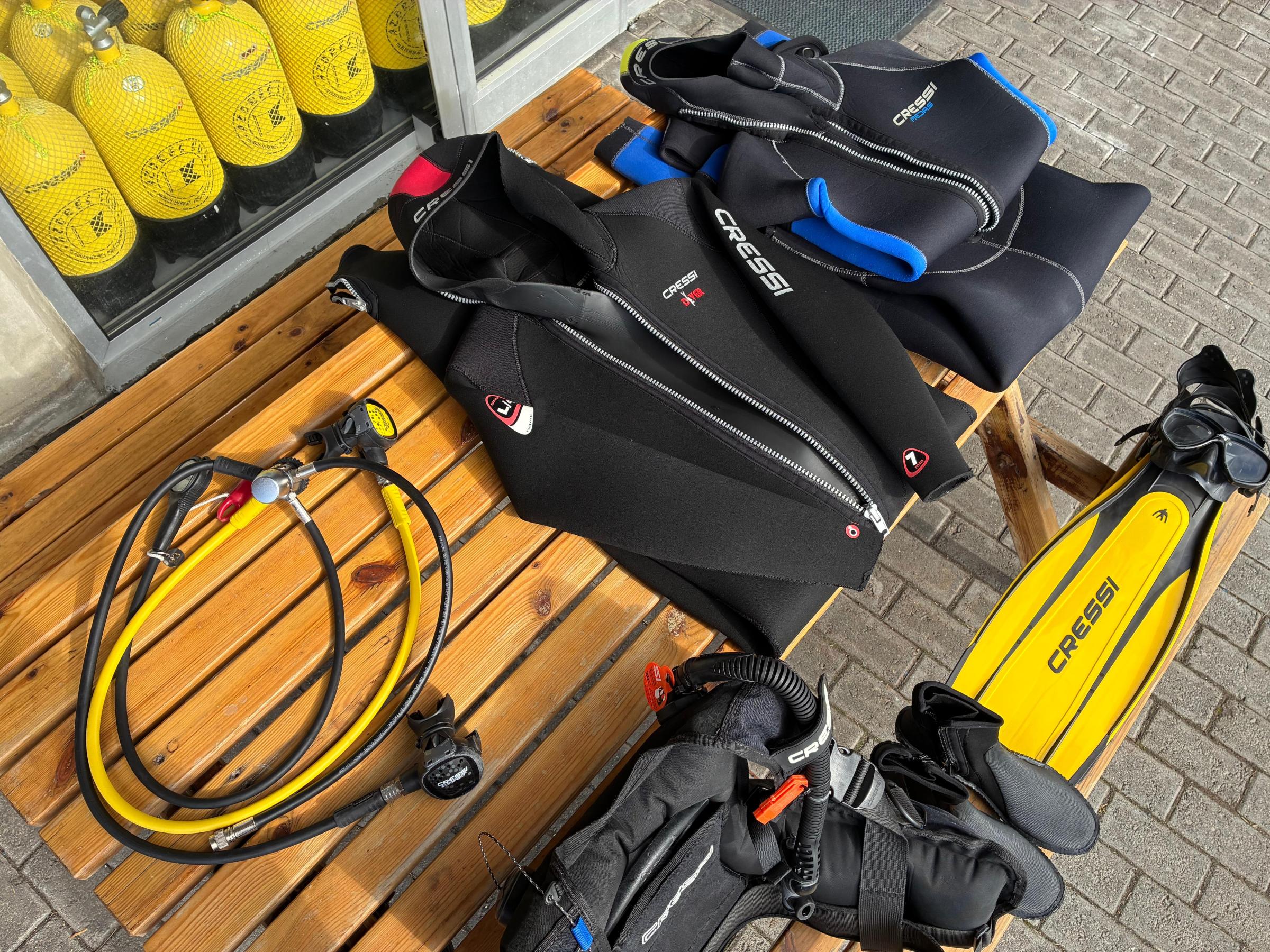 a bicycle is lying on the ground